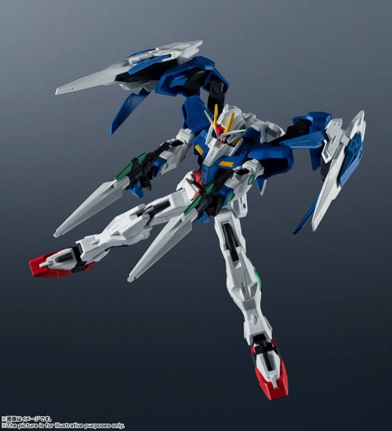 Mobile Suit Gundam Robot Spirits Action Figure GN-0000+GNR-010 00 Raiser 15 cm - immagine 4