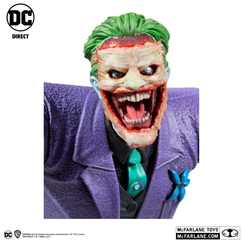 DC Comics Statue 1/10 The Joker Purple Craze: The Joker by Greg Capullo 18 cm - immagine 2