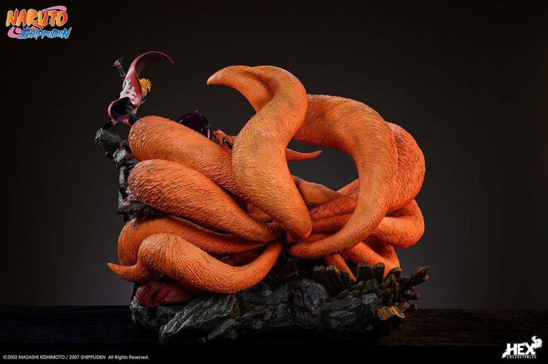 Naruto Shippuden Statue 1/8 Battle of Destiny Namikaze Minato vs Kurama 59 cm - immagine 4