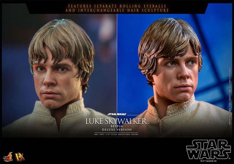 Star Wars Episode V Movie Masterpiece Action Figure 1/6 Luke Skywalker Bespin (Deluxe Version) 28 cm - immagine 3