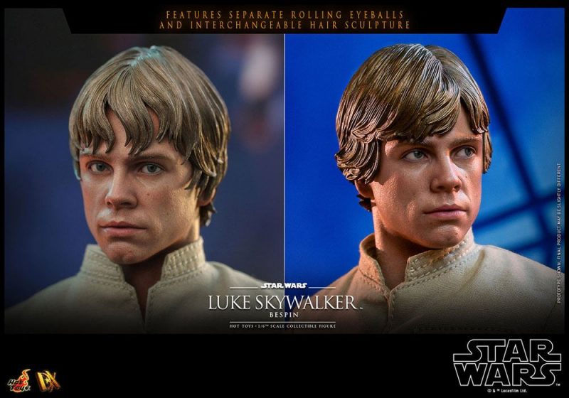 Star Wars Episode V Movie Masterpiece Action Figure 1/6 Luke Skywalker Bespin 28 cm - immagine 5