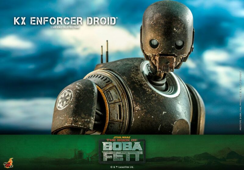 Star Wars: The Book of Boba Fett Action Figure 1/6 KX Enforcer Droid 36 cm - immagine 4