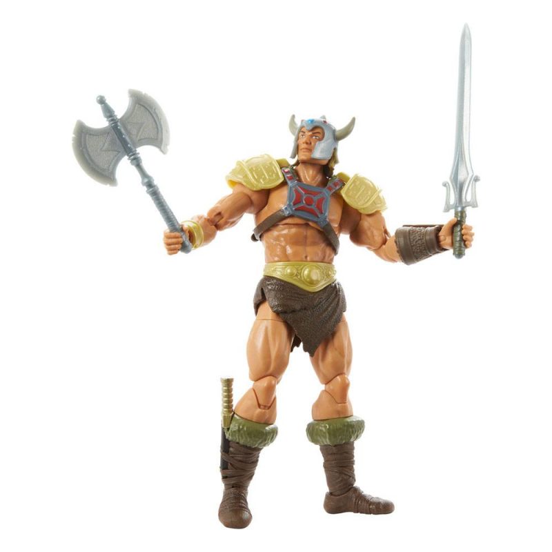 Masters of the Universe New Eternia Masterverse Action Figure 2022 Viking He-Man 18 cm - immagine 3