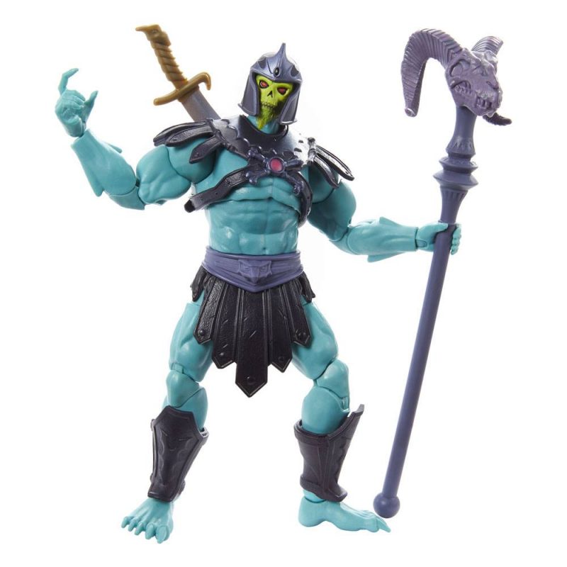 Masters of the Universe New Eternia Masterverse Action Figure 2022 Barbarian Skeletor 18 cm - immagine 3