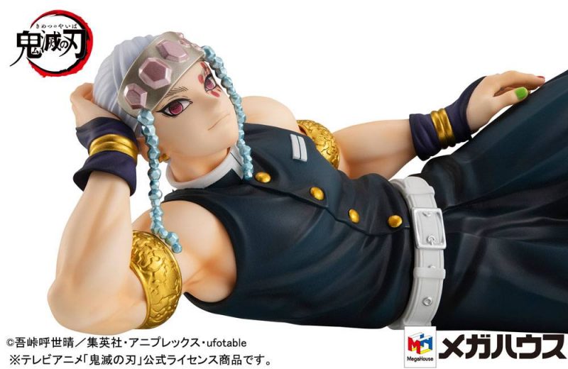 Demon Slayer Kimetsu no Yaiba G.E.M. PVC Statue Uzui-san Palm Size 19 cm - immagine 3