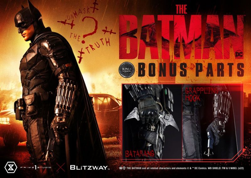 The Batman Museum Masterline Statue 1/3 Batman Bonus Version 79 cm - immagine 7