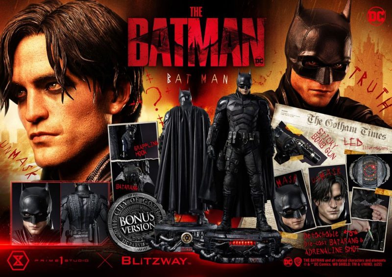 The Batman Museum Masterline Statue 1/3 Batman Bonus Version 79 cm - immagine 8