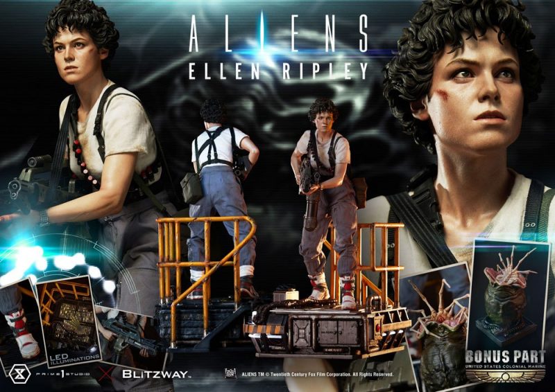 Aliens Premium Masterline Series Statue 1/4 Ellen Ripley Bonus Version 56 cm - immagine 6