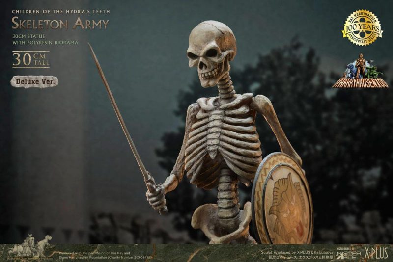 Jason and the Argonauts Gigantic Soft Vinyl Statue Ray Harryhausens Skeleton Army (Children of the Hydra's Teeth) 32 cm