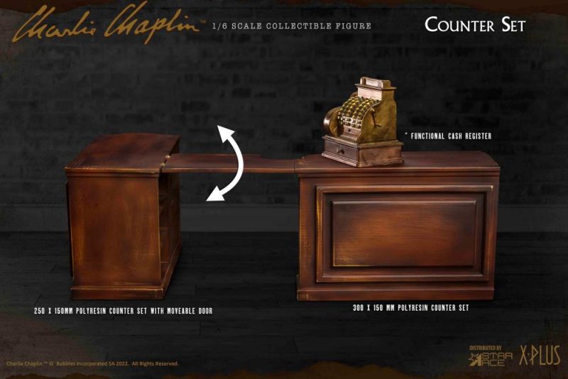 Charlie Chaplin My Favourite Movie Accessories Set 1/6 Counter Set