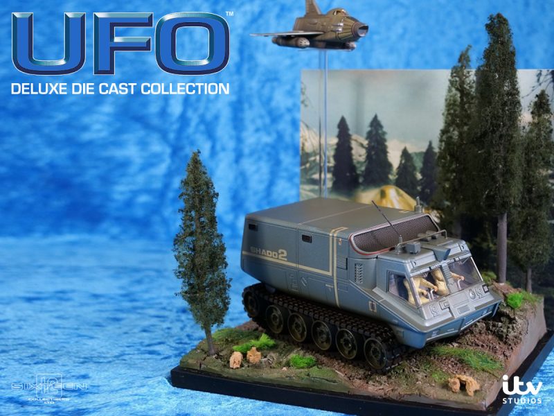 UFO SHADO 2 MOBILE W/SKY 1 DIE-CAST