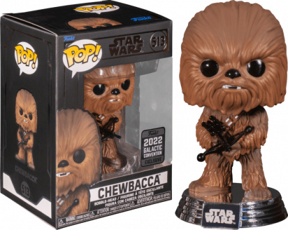 Star Wars POP! Vinyl Figure Chewbacca Limited 9 cm (2022 Galactic Convention Exclusive)
