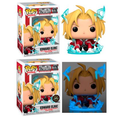 Fullmetal Alchemist Brotherhood POP! Animation Vinyl Figures Edward Elric with Energy 9 cm Assortment (2)