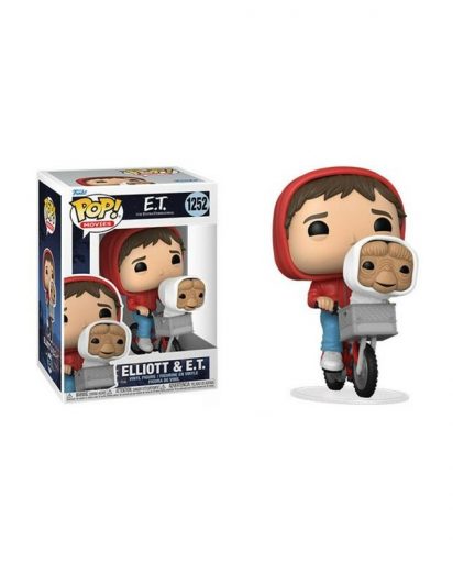 E.T. the Extra-Terrestrial POP! Vinyl Figure Elliot w/ET in Bike Basket 9 cm