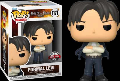 Attack on Titan POP! Animation Vinyl Figure Formal Levi Limited 9 cm