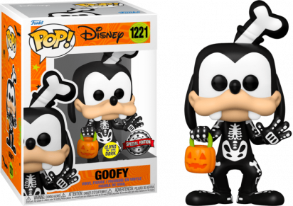 Disney Halloween POP! Vinyl Figure Goofy as Skeleton Glow in the Dark Limited 9 cm