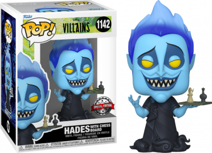 Disney: Villains POP! Disney Vinyl Figure Hades with Chess Board Limited