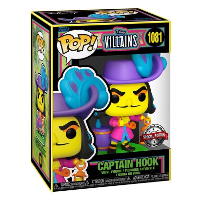 Peter Pan POP! Disney Vinyl Figure Captain Hook Blacklight Limited