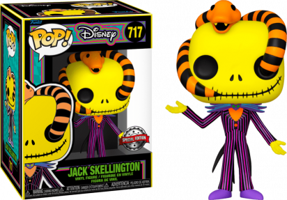 Nightmare before Christmas POP! Disney Vinyl Figure Jack Skellington with Snake Limited 9 cm