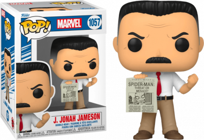 Spider-Man POP! Vinyl Figure Jonah Jameson 9 cm Limited