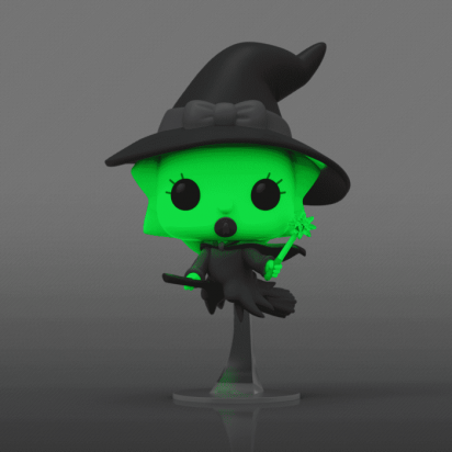 The Simpsons POP! Animation Vinyl Figure Witch Maggie Glow in the Dark Limited 9 cm