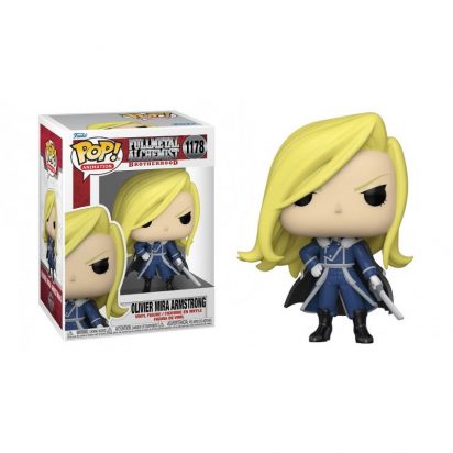 Fullmetal Alchemist Brotherhood POP! Animation Vinyl Figure Olivier Armstrong with Sword 9 cm
