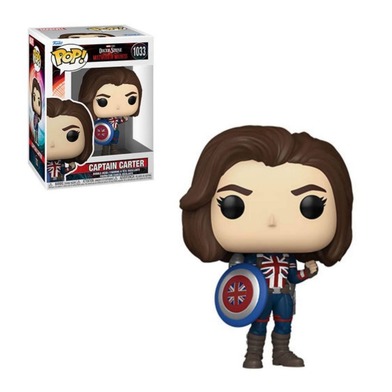 Doctor Strange in the Multiverse of Madness POP! Movies Vinyl Figure Captain Carter 9 cm