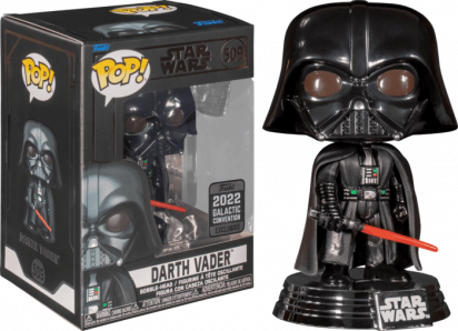 Star Wars POP! Vinyl Figure Darth Vader Limited 9 cm (2022 Galactic Convention Exclusive)