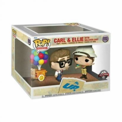 Up POP!- Carl & Ellie with Balloon Cart Movie Moments Vinyl Figure 2-Pack Limited