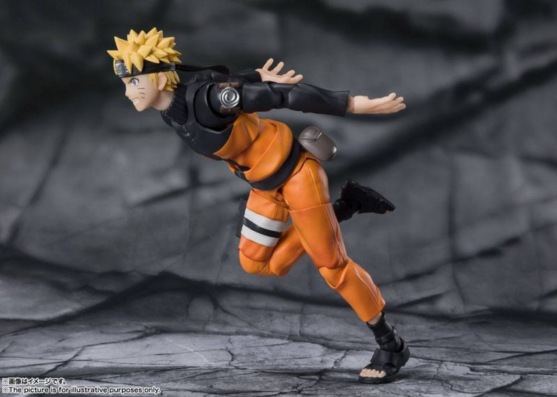 Naruto Shippuden S.H. Figuarts Action Figure Naruto Uzumaki -The Jinchuuriki entrusted with Hope- 14 cm - immagine 6