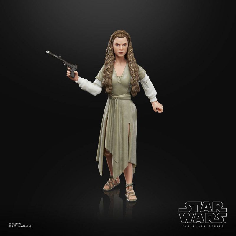 Star Wars Episode VI Black Series Action Figure 2022 Princess Leia (Ewok Village) 15 cm - immagine 2