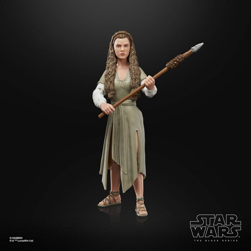 Star Wars Episode VI Black Series Action Figure 2022 Princess Leia (Ewok Village) 15 cm - immagine 3