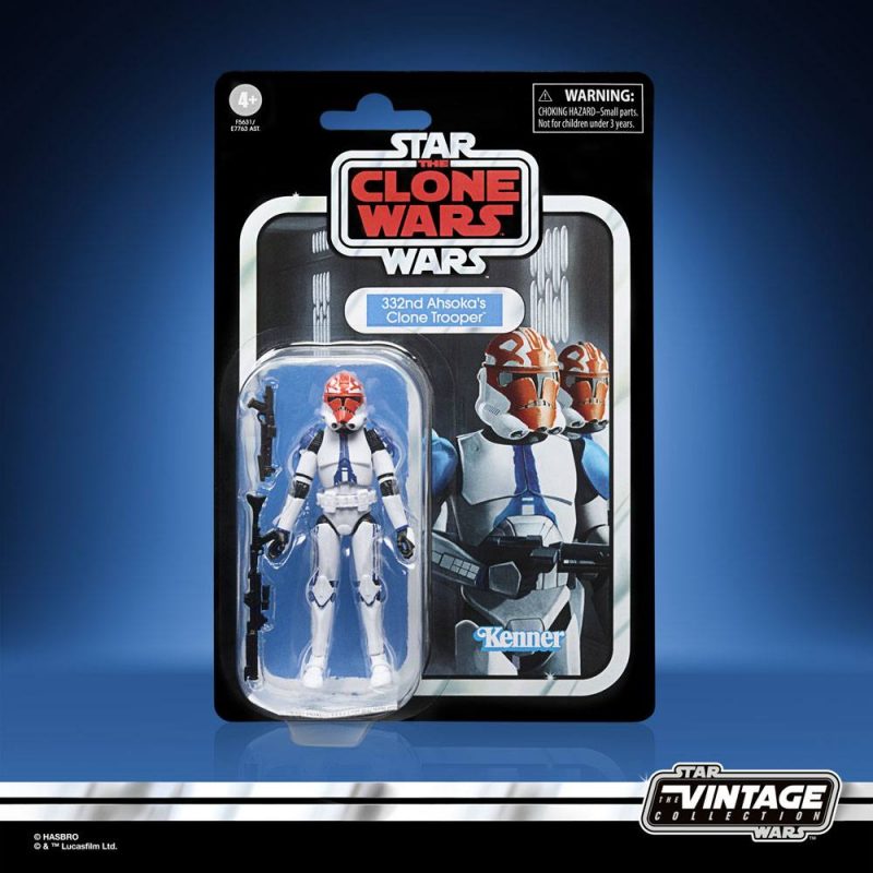 Star Wars: The Clone Wars Vintage Collection Action Figure 2022 332nd Ahsoka's Clone Trooper 10 cm