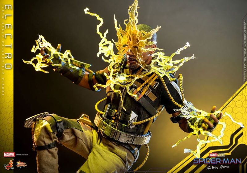Spider-Man: No Way Home Movie Masterpiece Action Figure 1/6 Electro 29 cm - immagine 3
