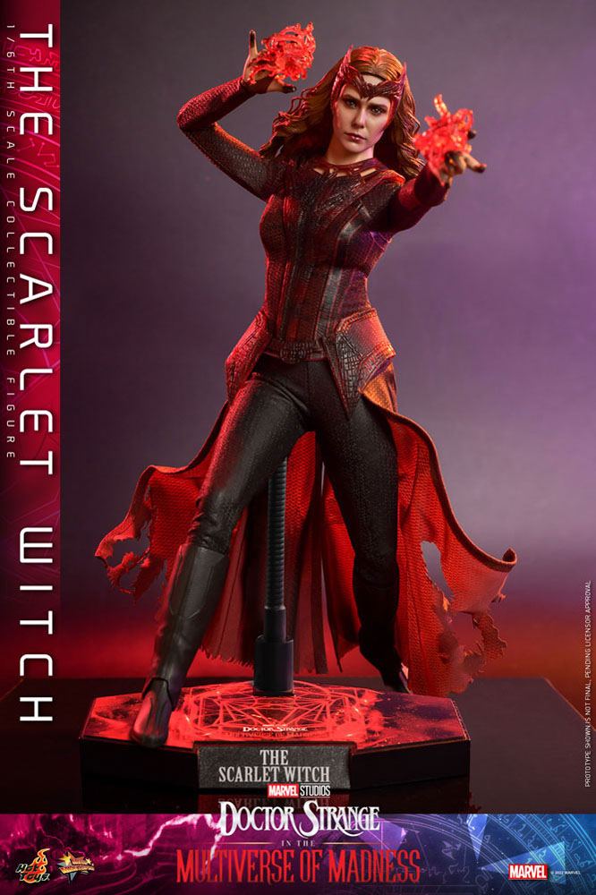 Doctor Strange in the Multiverse of Madness Movie Masterpiece Action Figure 1/6 The Scarlet Witch 28 cm - immagine 2