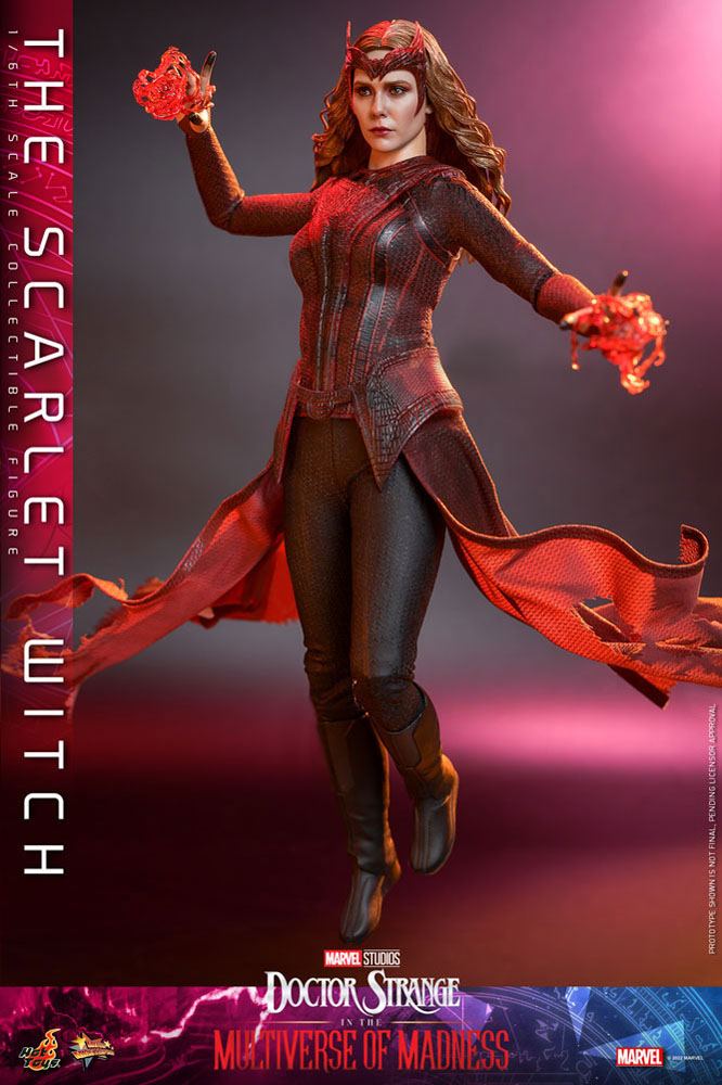 Doctor Strange in the Multiverse of Madness Movie Masterpiece Action Figure 1/6 The Scarlet Witch 28 cm - immagine 6