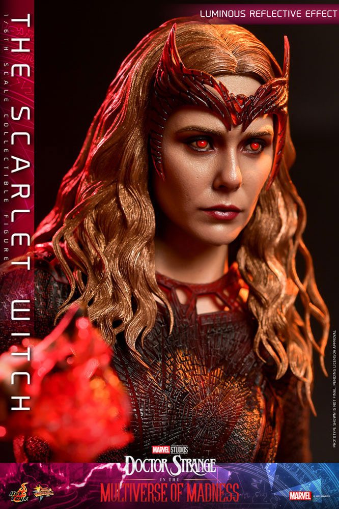 Doctor Strange in the Multiverse of Madness Movie Masterpiece Action Figure 1/6 The Scarlet Witch 28 cm - immagine 3