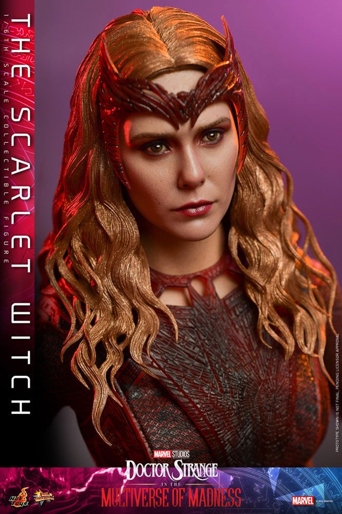 Doctor Strange in the Multiverse of Madness Movie Masterpiece Action Figure 1/6 The Scarlet Witch 28 cm - immagine 4