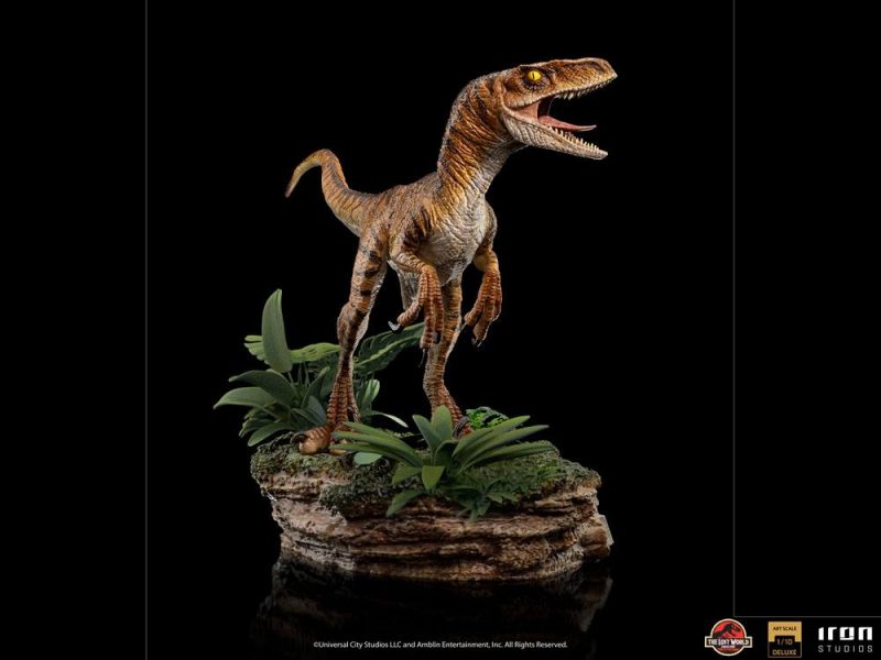 Jurassic World The Lost World Deluxe Art Scale Statue 1/10 Velociraptor 18 cm - immagine 3