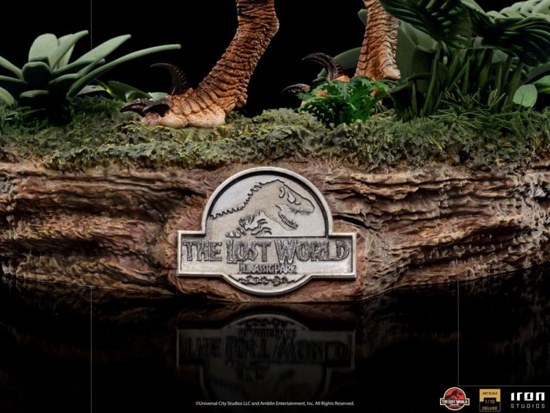 Jurassic World The Lost World Deluxe Art Scale Statue 1/10 Velociraptor 18 cm - immagine 4