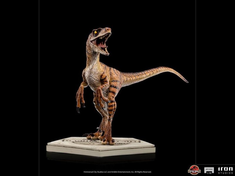 Jurassic World The Lost World Art Scale Statue 1/10 Velociraptor 15 cm - immagine 4