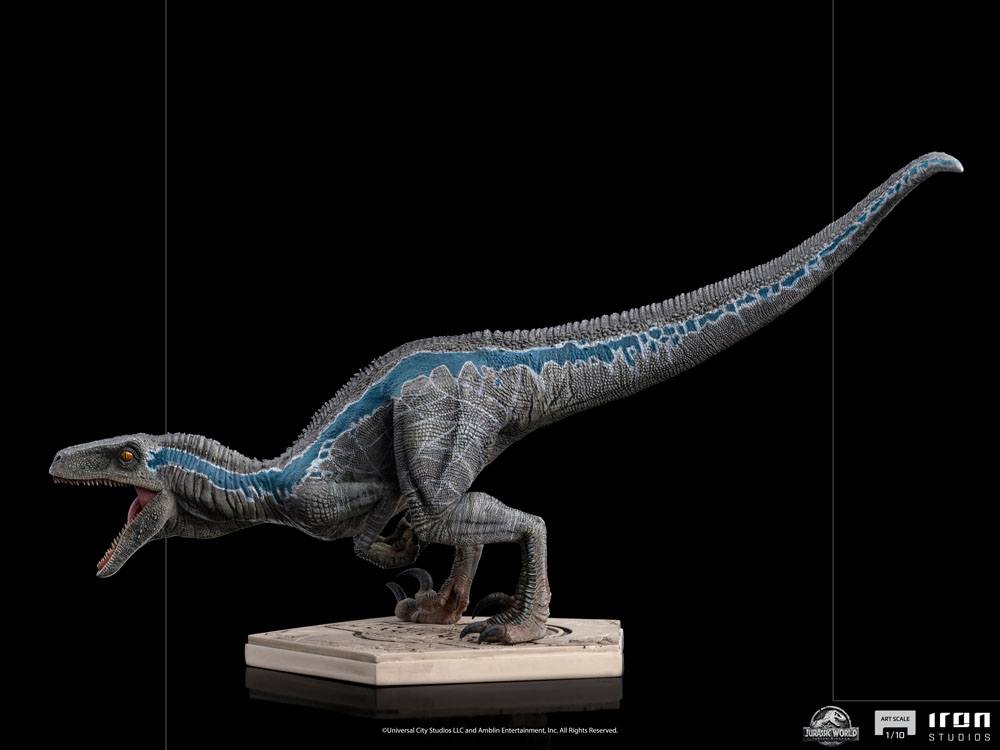 Jurassic World Fallen Kingdom Art Scale Statue 1/10 Blue 19 cm - immagine 2