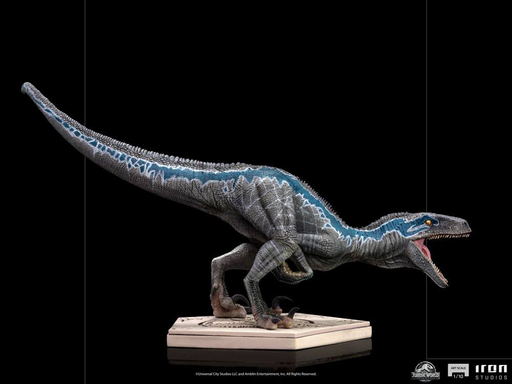 Jurassic World Fallen Kingdom Art Scale Statue 1/10 Blue 19 cm - immagine 3