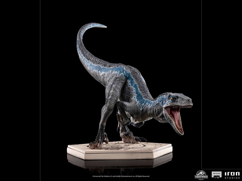 Jurassic World Fallen Kingdom Art Scale Statue 1/10 Blue 19 cm - immagine 4