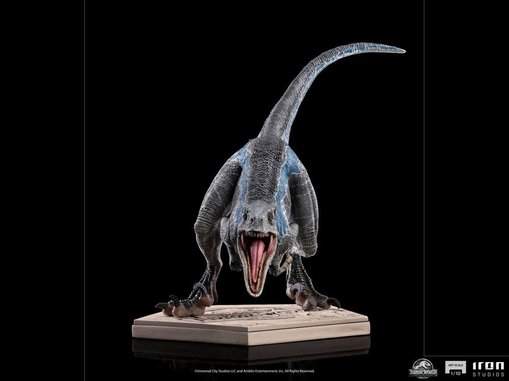 Jurassic World Fallen Kingdom Art Scale Statue 1/10 Blue 19 cm - immagine 5