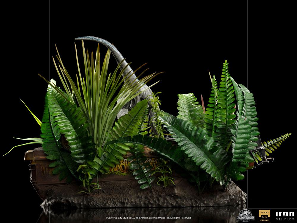 Jurassic World Fallen Kingdom Deluxe Art Scale Statue 1/10 Blue 24 cm - immagine 2