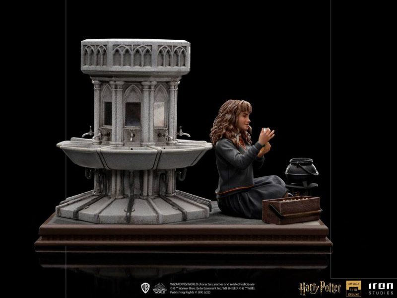 Harry Potter Deluxe Art Scale Statue 1/10 Hermione Granger Polyjuice 14 cm - immagine 2
