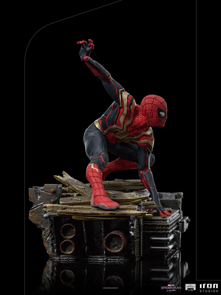 Spider-Man: No Way Home BDS Art Scale Deluxe Statue 1/10 Spider-Man Peter #1 19 cm - immagine 3
