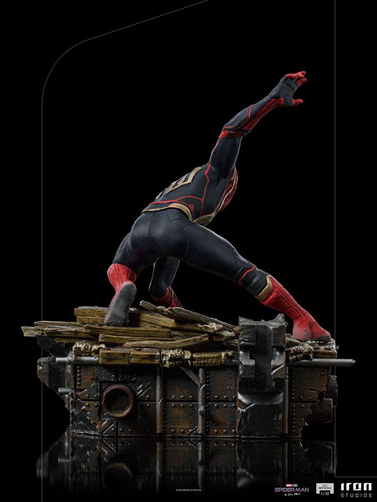 Spider-Man: No Way Home BDS Art Scale Deluxe Statue 1/10 Spider-Man Peter #1 19 cm - immagine 6