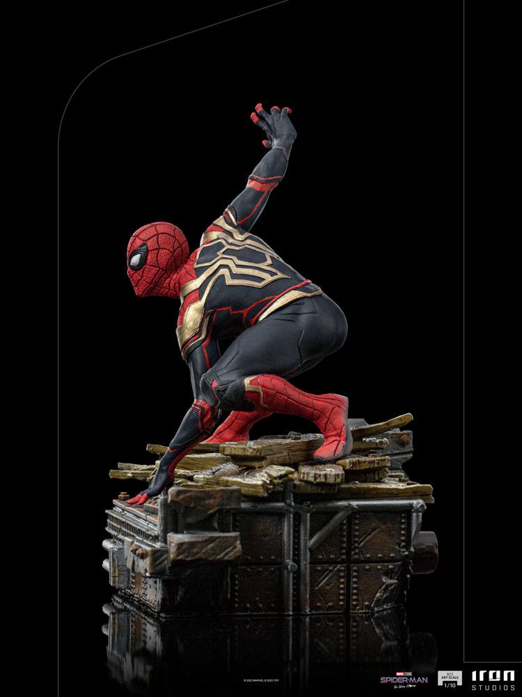 Spider-Man: No Way Home BDS Art Scale Deluxe Statue 1/10 Spider-Man Peter #1 19 cm - immagine 2